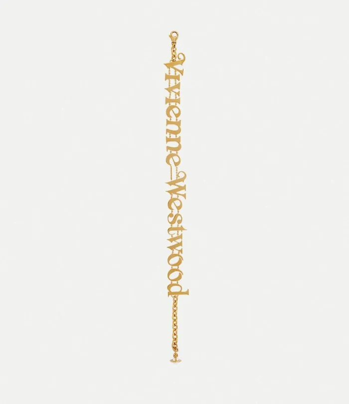 Necklaces Women Vivienne Westwood Raimunda Choker In GoldWhiteEnamel