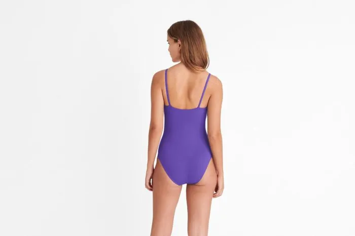 Onepiece Swimsuits Womens Eres Aquarelle Tank Onepiece Flashy