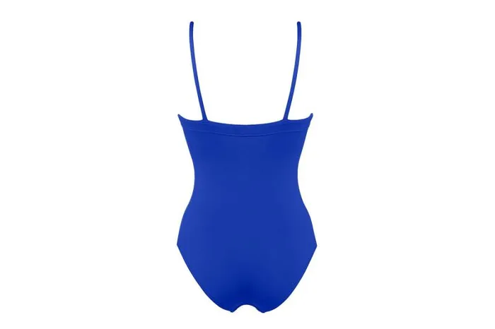 Onepiece Swimsuits Womens Eres Aquarelle Tank Onepiece Indigo