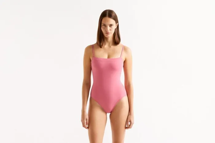 Onepiece Swimsuits Womens Eres Aquarelle Tank Onepiece Litchi 23e