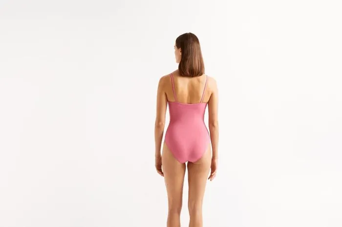 Onepiece Swimsuits Womens Eres Aquarelle Tank Onepiece Litchi 23e