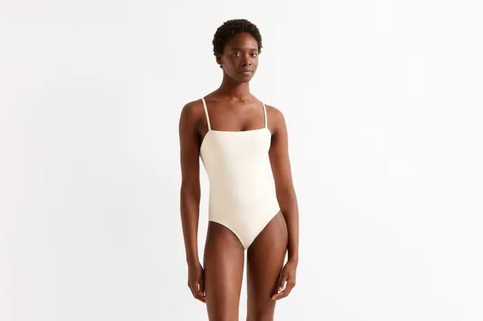 Onepiece Swimsuits Womens Eres Aquarelle Tank Onepiece Percale
