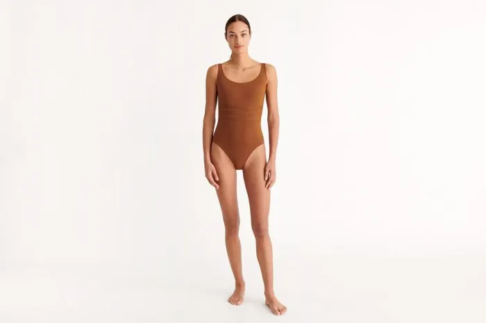 Onepiece Swimsuits Womens Eres Asia Tank Onepiece Caramelo