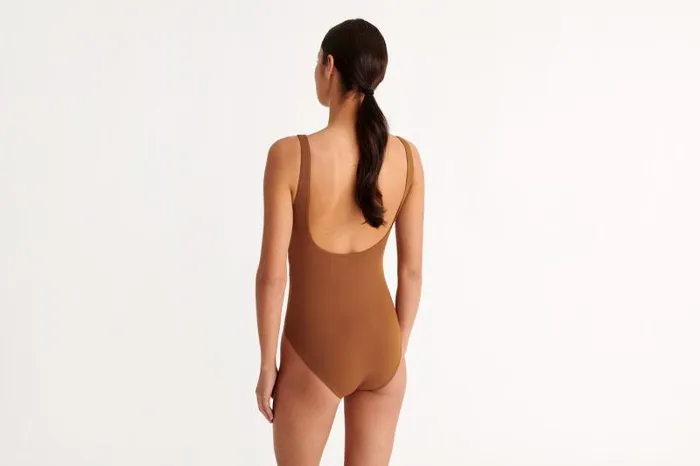 Onepiece Swimsuits Womens Eres Asia Tank Onepiece Caramelo