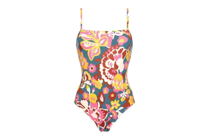 Onepiece Swimsuits Womens Eres Cajou Tank Onepiece Imprime Flower Power