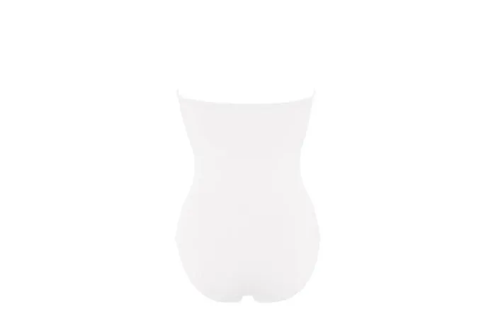 Onepiece Swimsuits Womens Eres Cassiope Bustier Onepiece Blanc