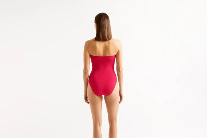 Onepiece Swimsuits Womens Eres Cassiope Bustier Onepiece Grenadine 23e