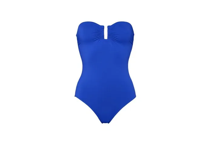Onepiece Swimsuits Womens Eres Cassiope Bustier Onepiece Indigo