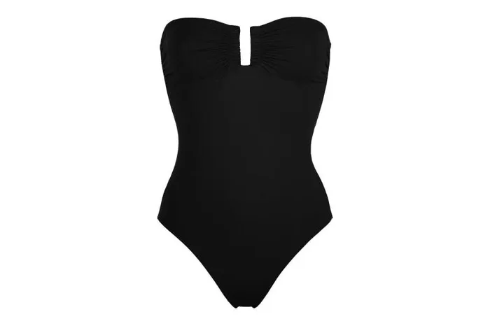 Onepiece Swimsuits Womens Eres Cassiope Bustier Onepiece Noir