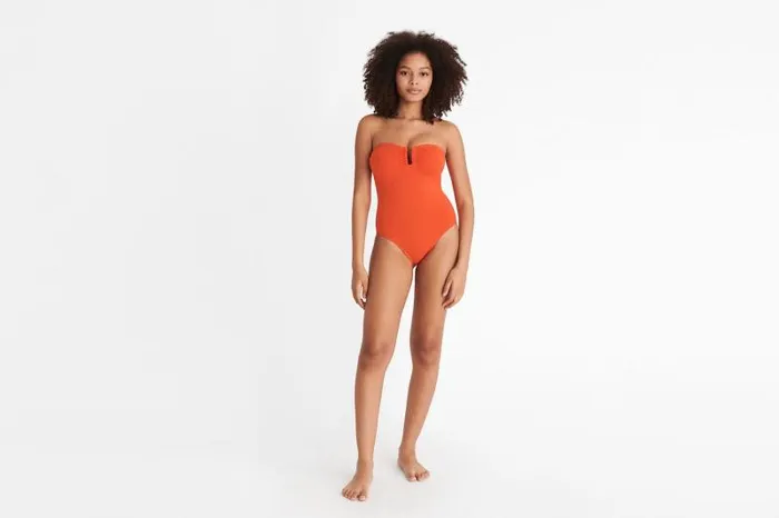 Onepiece Swimsuits Womens Eres Cassiope Bustier Onepiece Soleil 24e