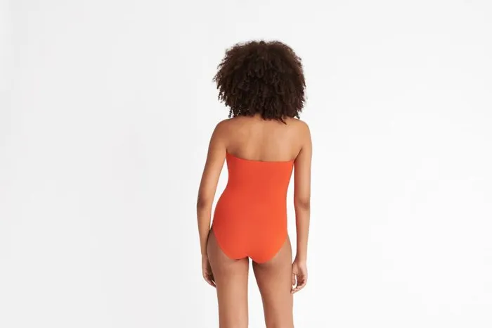 Onepiece Swimsuits Womens Eres Cassiope Bustier Onepiece Soleil 24e