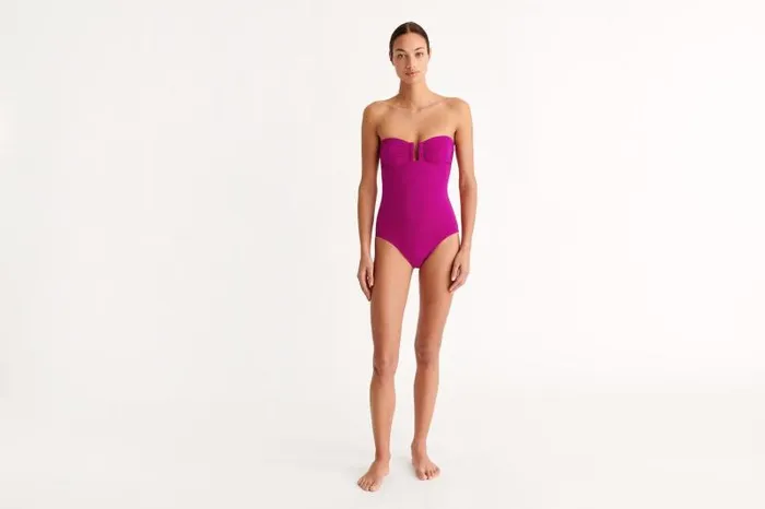 Onepiece Swimsuits Womens Eres Cassiope Bustier Onepiece Sunset 23h