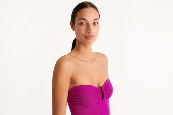 Onepiece Swimsuits Womens Eres Cassiope Bustier Onepiece Sunset 23h