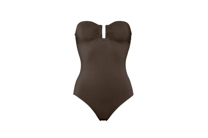 Onepiece Swimsuits Womens Eres Cassiope Bustier Onepiece Volcan