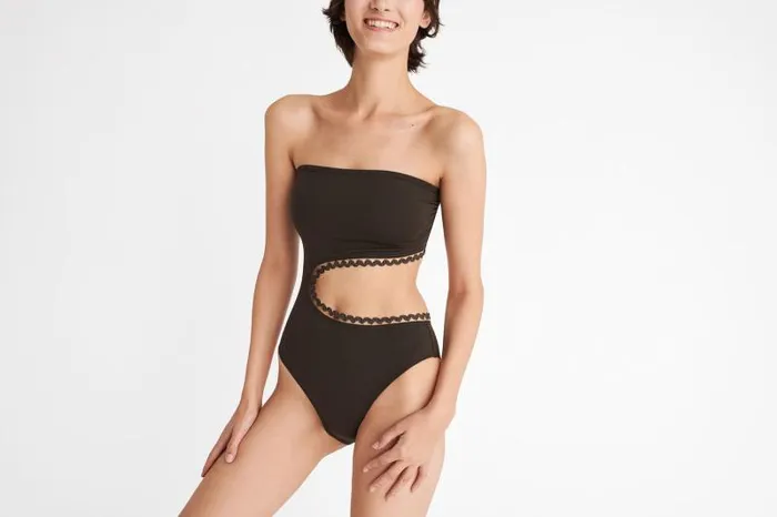 Onepiece Swimsuits Womens Eres Dancing Bustier Onepiece Volcan