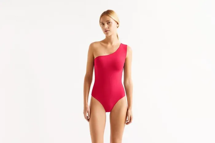 Onepiece Swimsuits Womens Eres Effigie Oneshoulder Onepiece Grenadine 23e