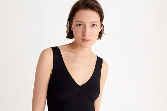 Onepiece Swimsuits Womens Eres Hold Up Sophisticated Onepiece Noir