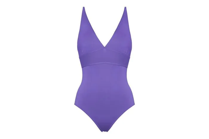 Onepiece Swimsuits Womens Eres Larcin Triangle Onepiece Flashy