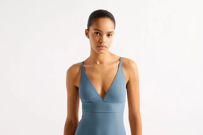 Onepiece Swimsuits Womens Eres Larcin Triangle Onepiece Requin Bleu 23e