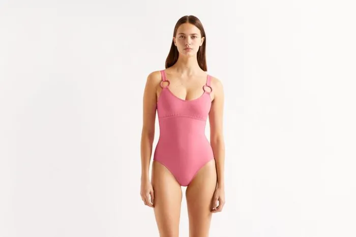 Onepiece Swimsuits Womens Eres Marcia Tank Onepiece Litchi 23e