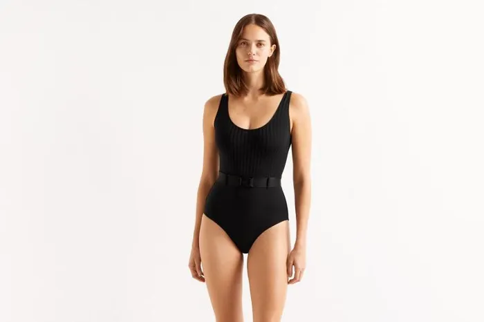 Onepiece Swimsuits Womens Eres Mezcal Tank Onepiece Noir