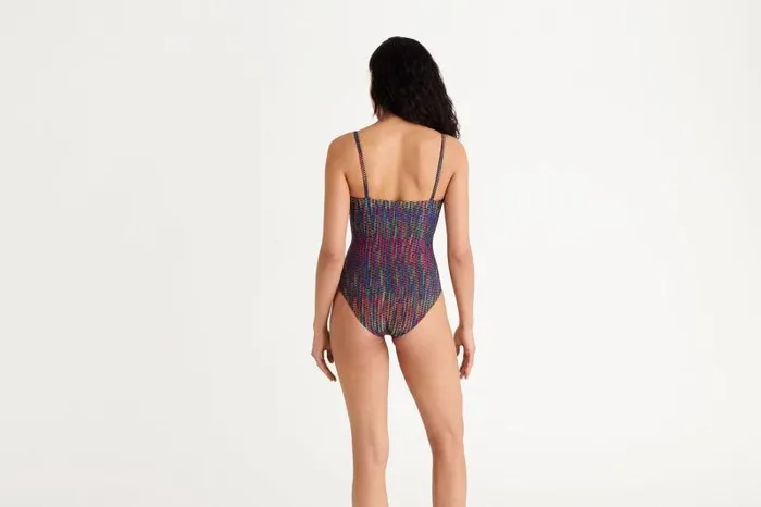Onepiece Swimsuits Womens Eres Nuance Tank Onepiece Imprime Cameleon