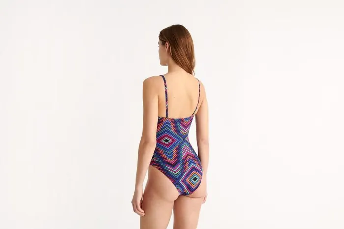 Onepiece Swimsuits Womens Eres Optique Tank Onepiece Imprime Arcenciel