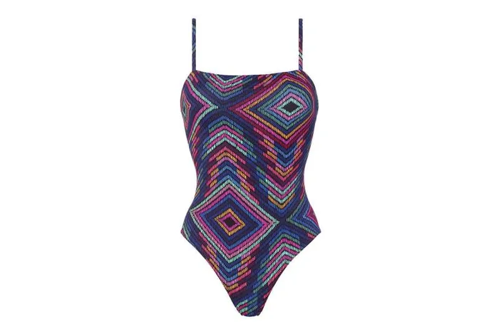 Onepiece Swimsuits Womens Eres Optique Tank Onepiece Imprime Arcenciel