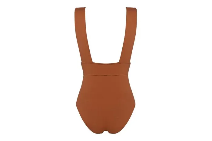 Onepiece Swimsuits Womens Eres Pigment Sophisticated Onepiece Caramelo