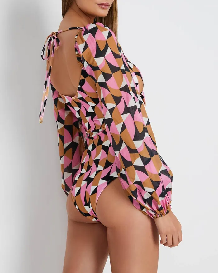 One Pieces Women Patbo Plitka CutOut Bodysuit Pink