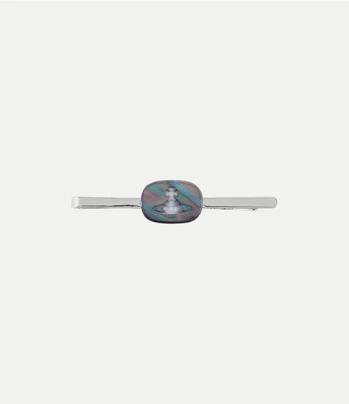 Other Accessories Men Vivienne Westwood Man Denver Tie Clip In PlatinumGreyMop Other Accessories Men Vivienne Westwood Man Denver Tie Clip In PlatinumGreyMop