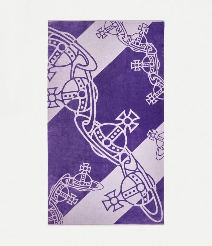 Other Accessories WomenMen Vivienne Westwood Chain Orb Beach Towel In Lilac