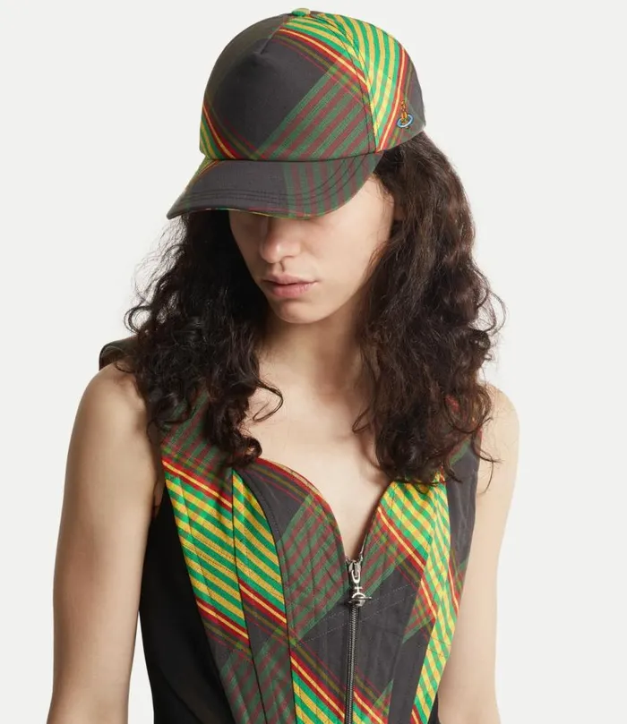Other Accessories WomenMen Vivienne Westwood Combat Tartan Baseball Cap In CombatTartan