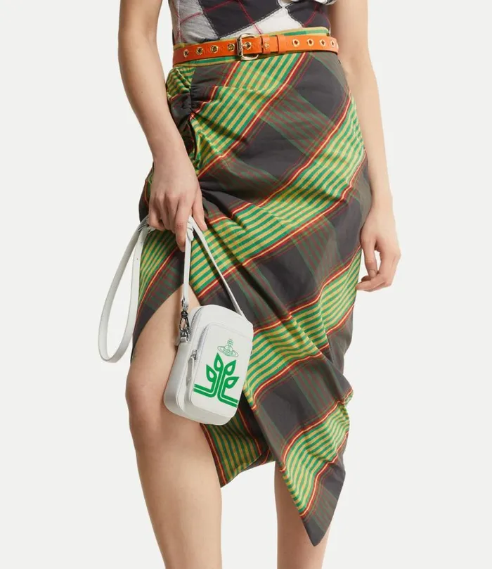 Other Accessories WomenMen Vivienne Westwood Phone Crossbody Bag In WhiteGreenTree