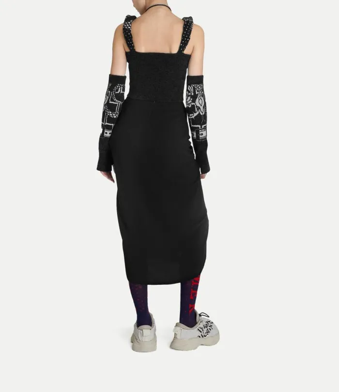 Other Accessories Women Vivienne Westwood Armour Arm Warmers In AshWhite