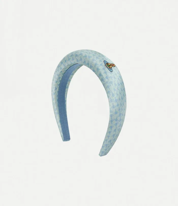 Other Accessories Women Vivienne Westwood Hilma Silhouette Orb Hairband In Lavender