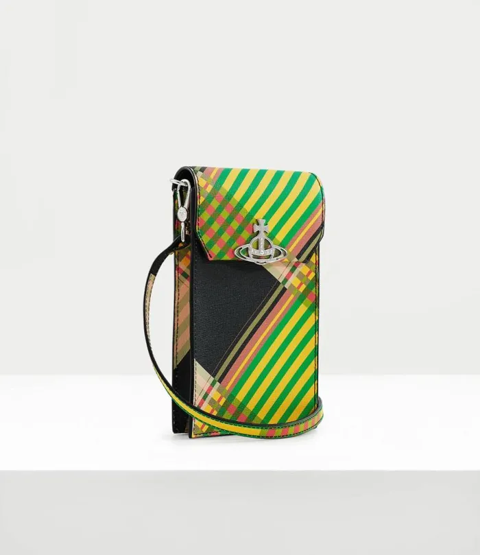Other Accessories Women Vivienne Westwood Phone Bag In CombatTartan