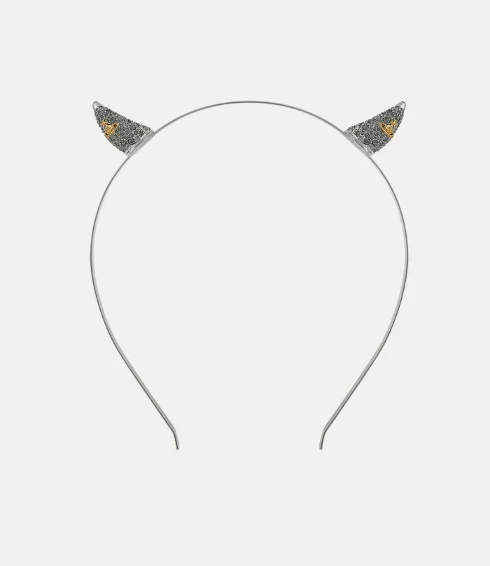 Other Jewellery WomenMen Vivienne Westwood Vivienne039s Horn Alice Band In PlatinumGoldBlackDiamondCrystal Other Jewellery WomenMen Vivienne Westwood Vivienne039s Horn Alice Band In PlatinumGoldBlackDiamondCrystal
