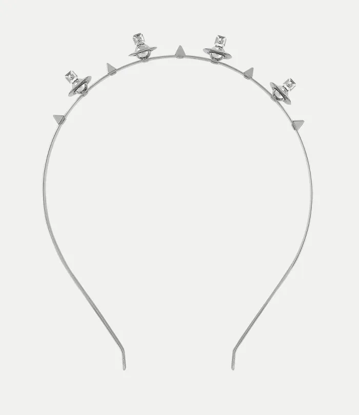 Other Jewellery Women Vivienne Westwood Clare Alice Band In Platinum