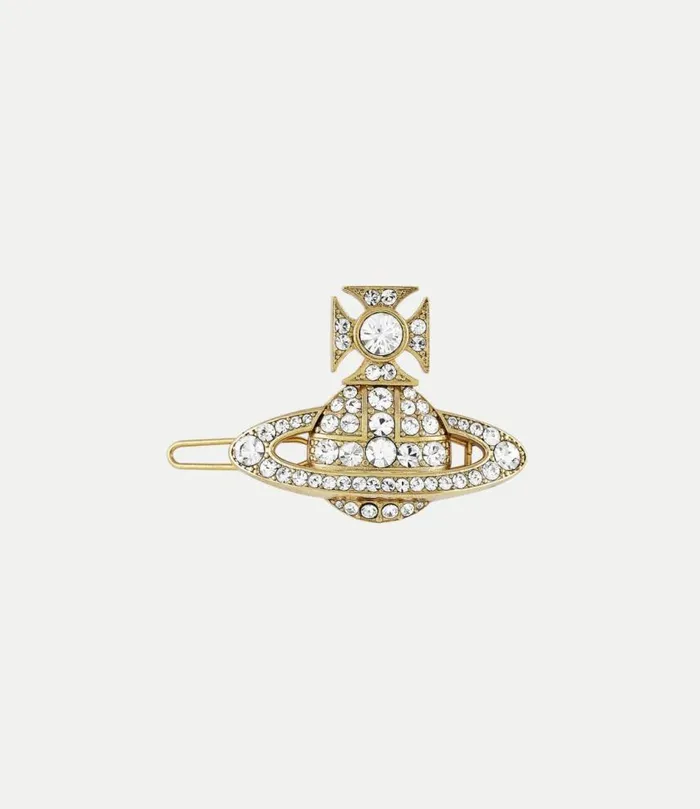 Other Jewellery Women Vivienne Westwood Corinne Hair Clip In GoldCrystalCrystal Other Jewellery Women Vivienne Westwood Corinne Hair Clip In GoldCrystalCrystal