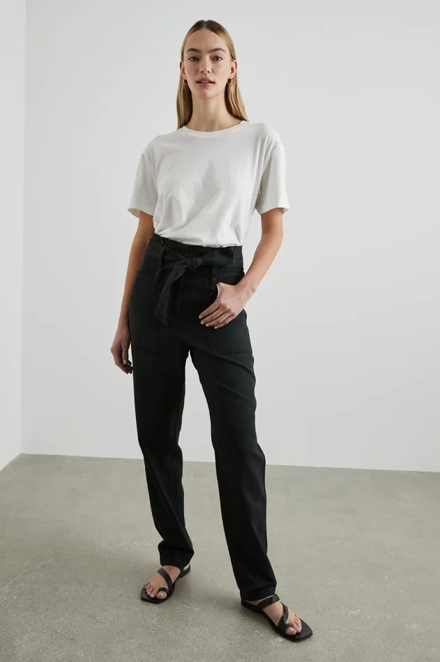 Pants and Shorts Women Rails Achilles Pant Washed Black