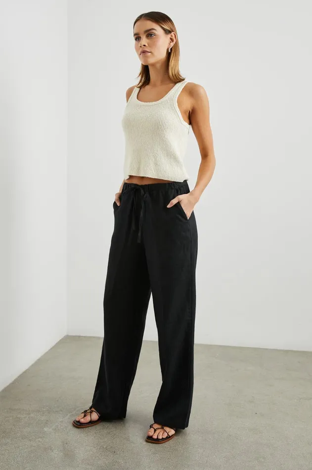 Pants and Shorts Women Rails Emmie Pant Black
