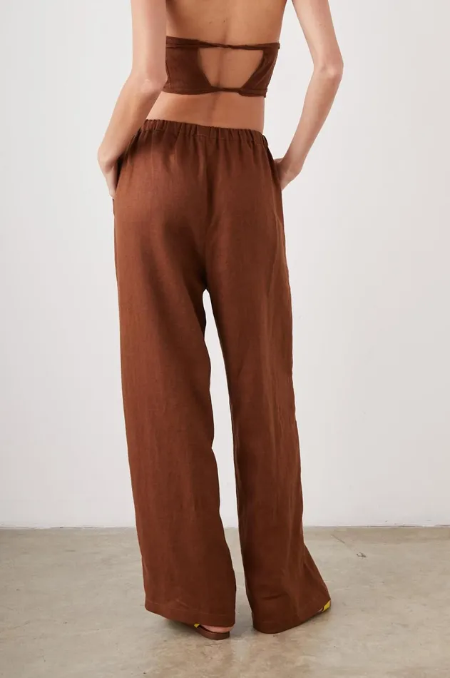 Pants and Shorts Women Rails Emmie Pant Cacao