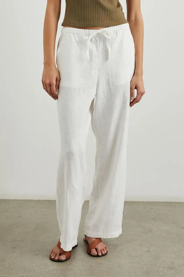 Pants and Shorts Women Rails Emmie Pant White