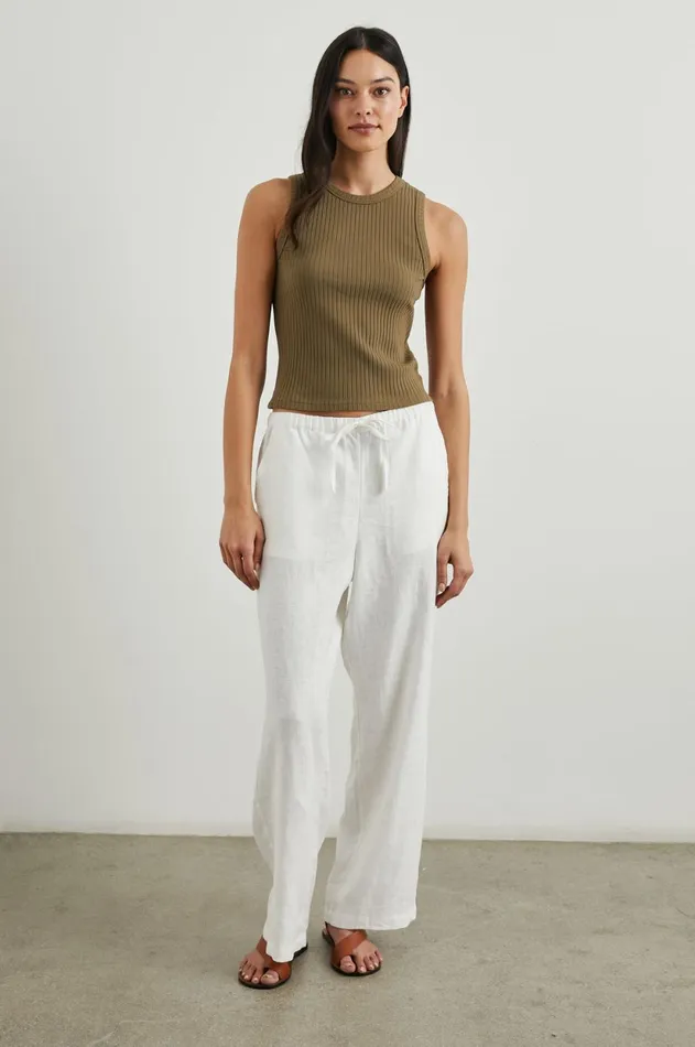 Pants and Shorts Women Rails Emmie Pant White