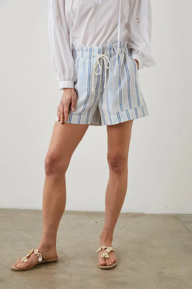Pants and Shorts Women Rails Foster Short Nolita Stripe