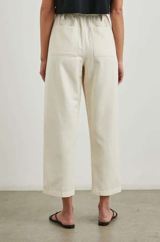 Pants and Shorts Women Rails Joss Pant Ecru