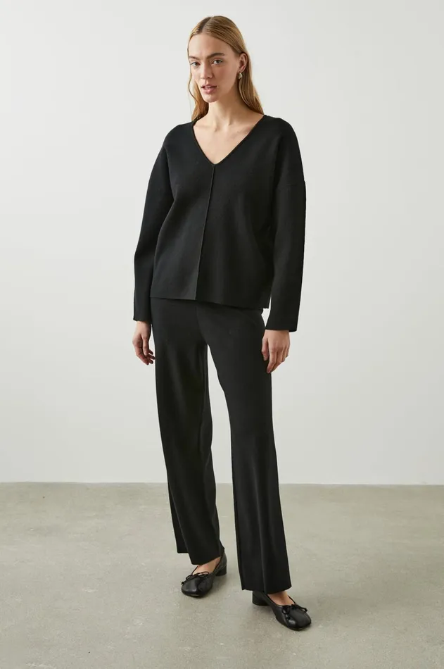 Pants and Shorts Women Rails Krista Pant Black
