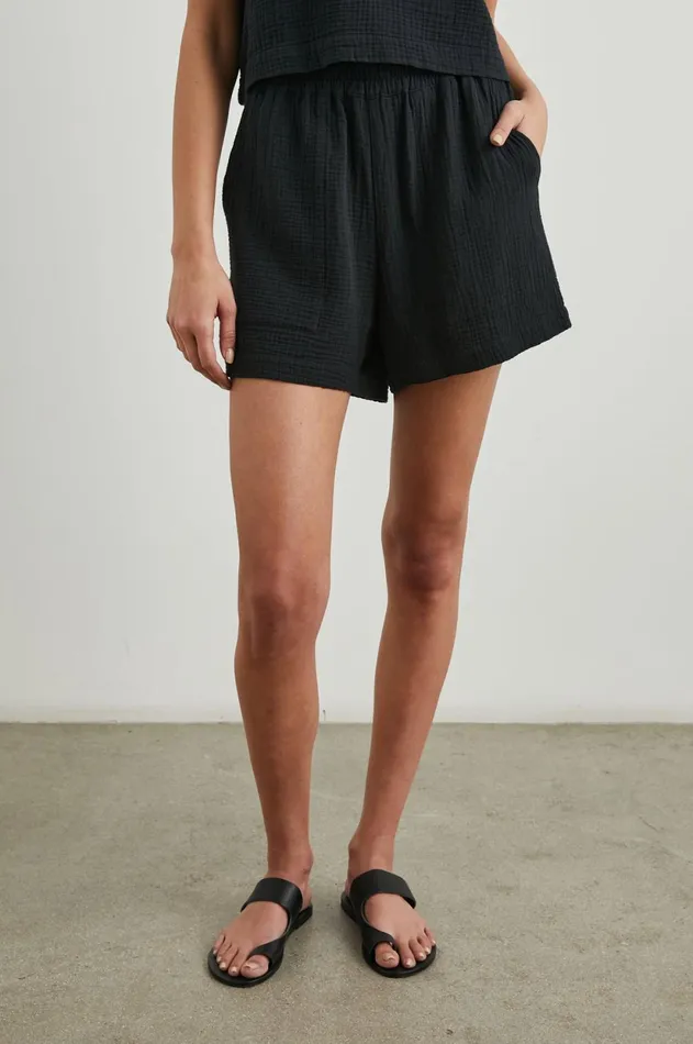 Pants and Shorts Women Rails Leighton Short Black