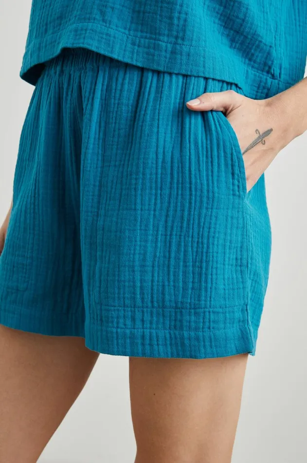 Pants and Shorts Women Rails Leighton Short Turkish Tile
